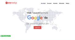 Desktop Screenshot of oramedya.com