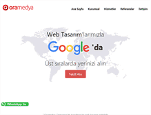 Tablet Screenshot of oramedya.com